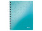 LEITZ Notizblock WOW PP A5 46410051 eisblau kariert (4002432107841)
