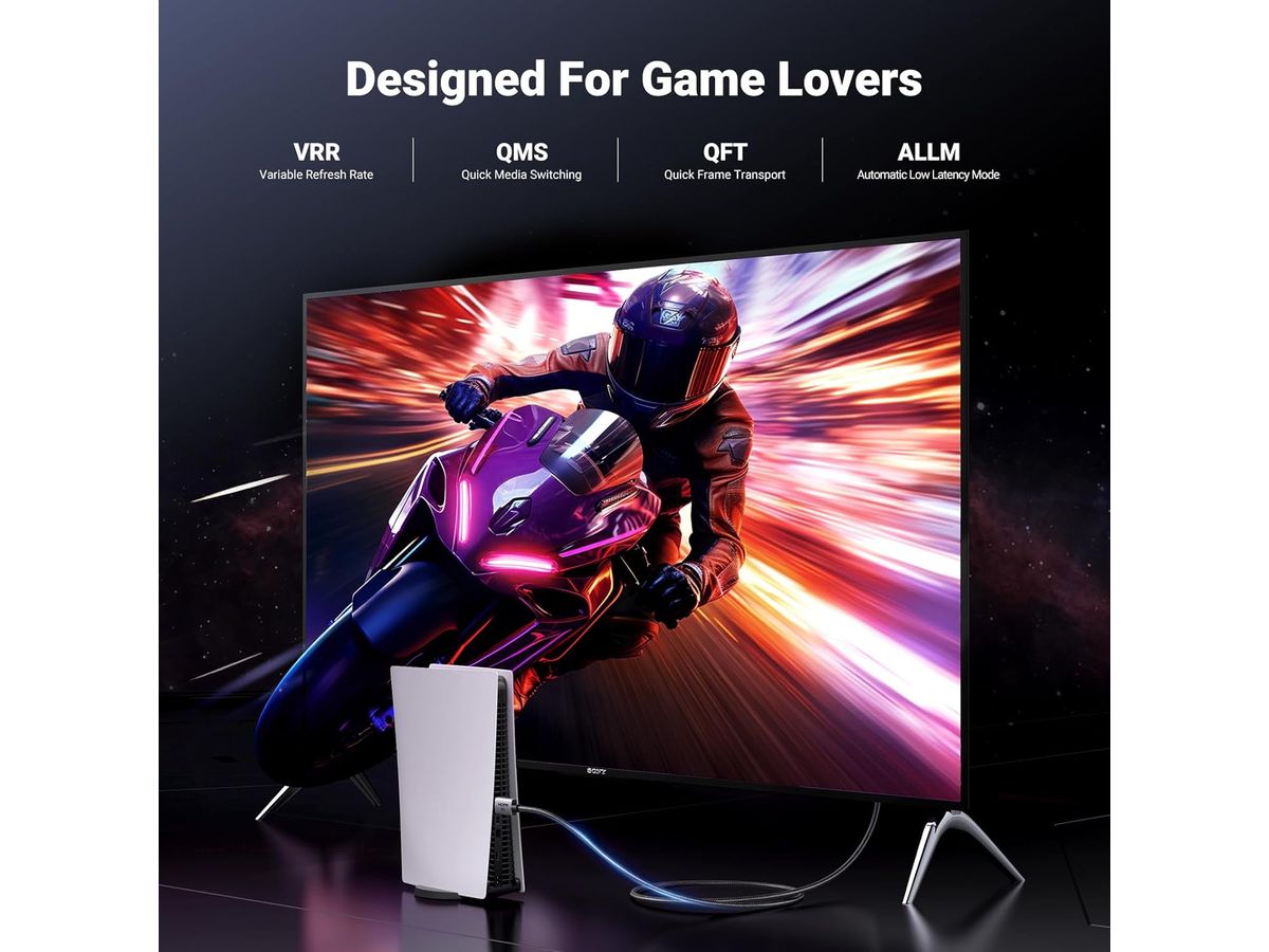 UGREEN Cable HDMI 8K 25908 Black, 1m (6941876229086)