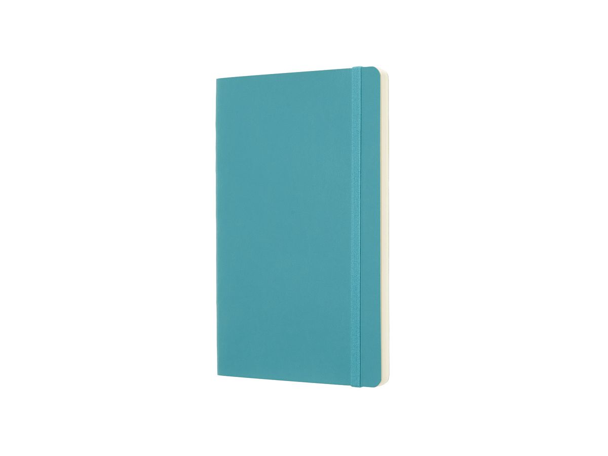 MOLESKINE Notizbuch L/A5 715529 Blanko, SC, Riff Blau (8058341715529)