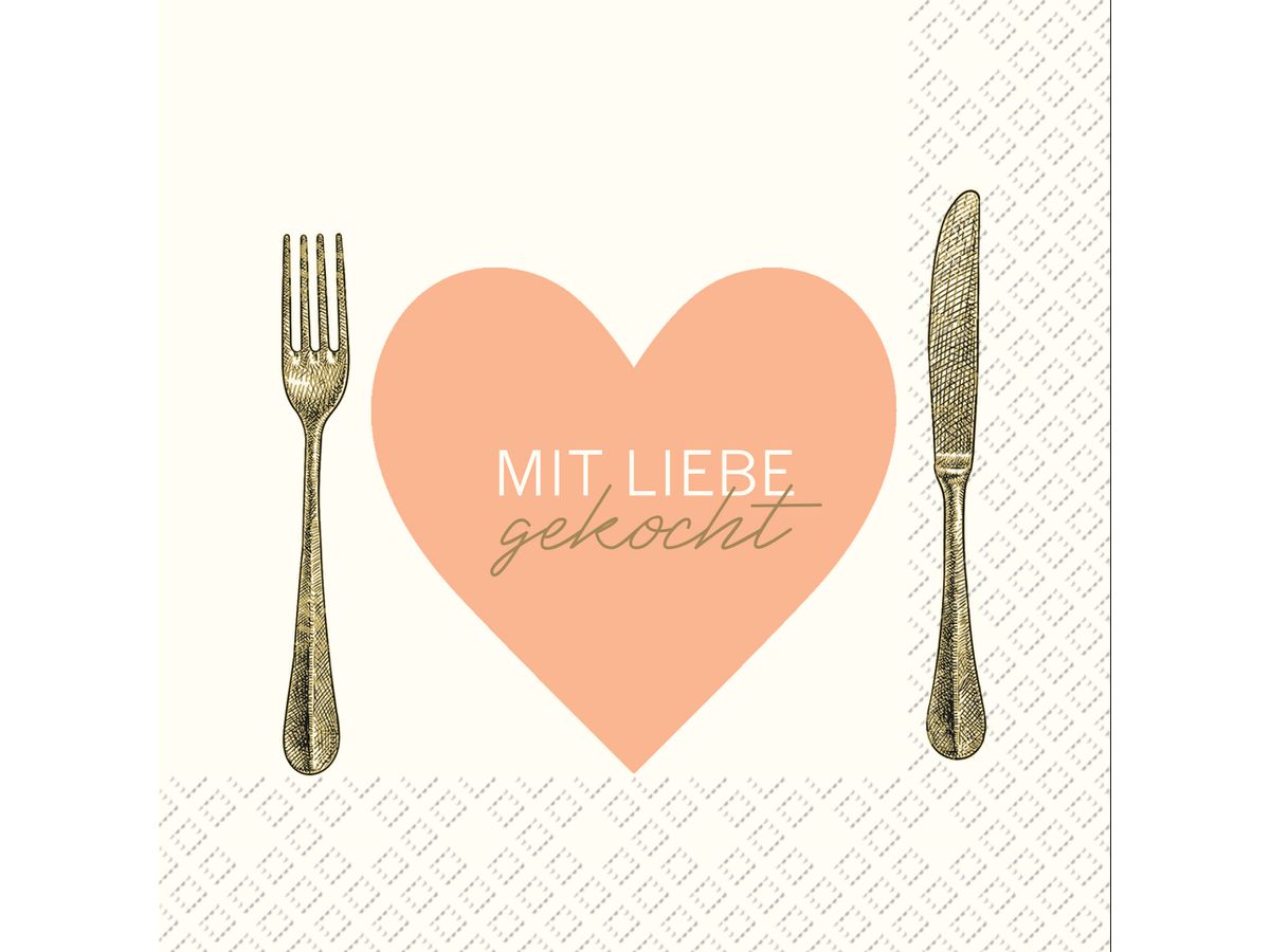 STEWO Serviette Becky 2572528925 rosa 33x33cm (7630050871768)