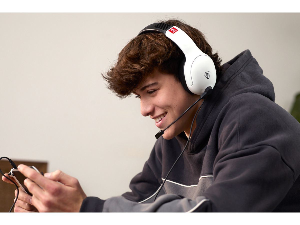 TURTLE BEACH Airlite Fit Headset TBS-8003-05 Wired , Black,White,NSW 2 (0840454402179)