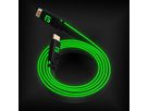 FLOAT GRIP High-Speed LED HDMI Cable FG-HDMILED-300-GREEN 3M, v2.1 Green (5713474051052)
