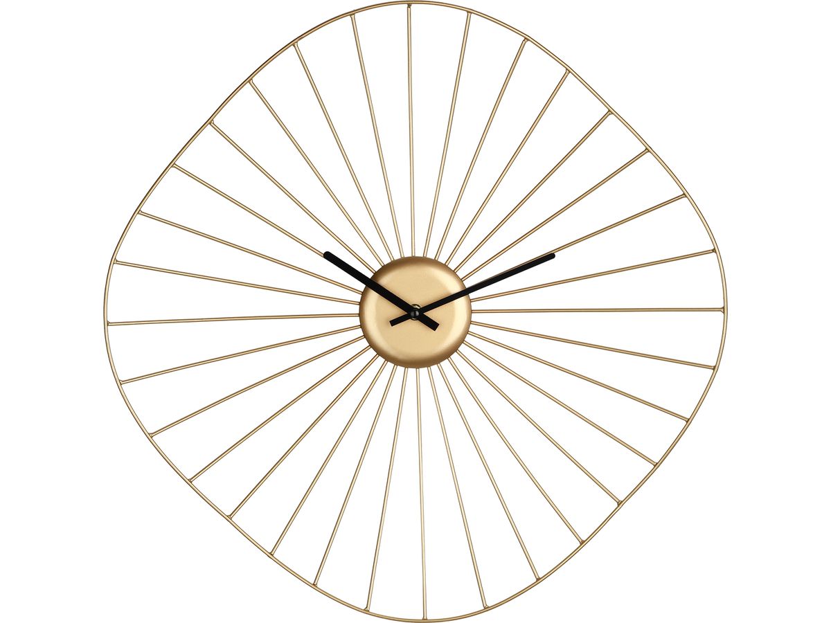 EGLO Wanduhr Matsumoto 50x50cm 425514 gold/schwarz (9008606267507)