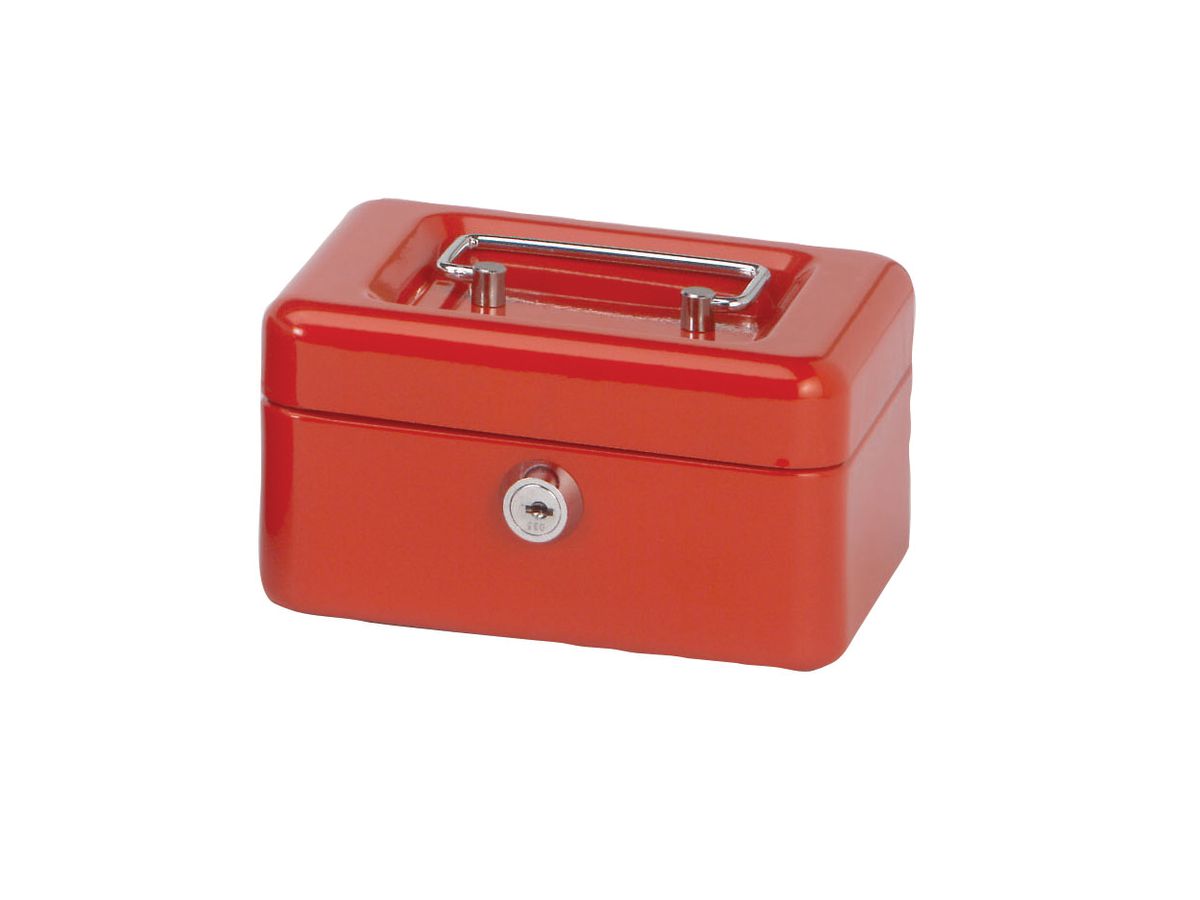 MAUL Casset.soldi 1 15,2x12,5x8,1cm 8.15 rosso (4002390037662)