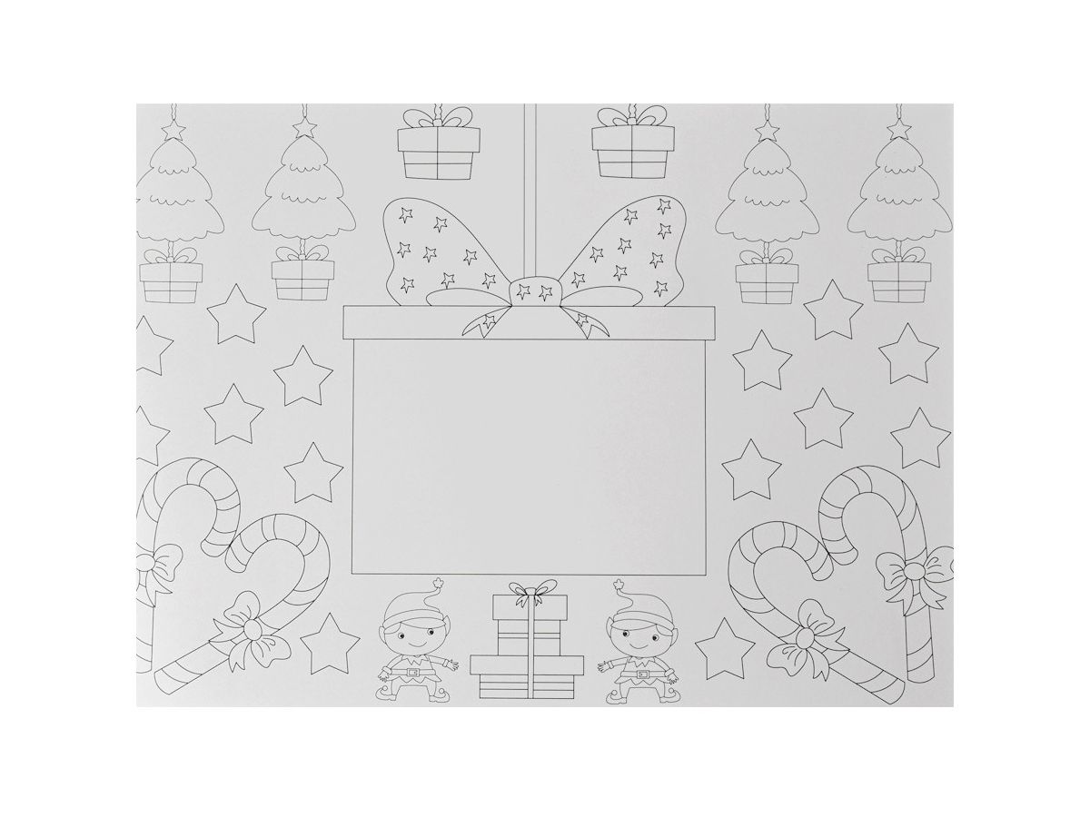 ROOST Malblock Tischset 30x42cm SC815 Weihnachten (8711851815003)