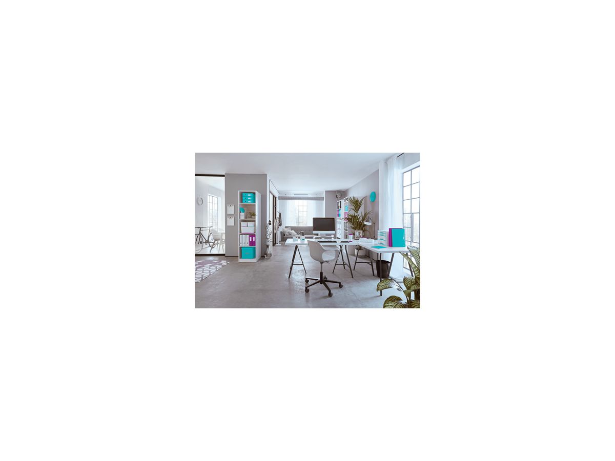 LEITZ Corb. à papier WOW 15 litre 52781062 violet (4002432104420)