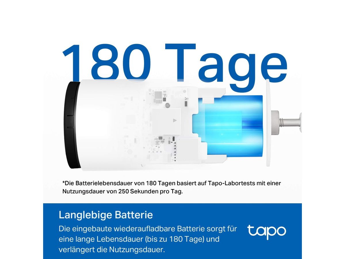 TP-LINK Smart Wless Security Camera Tapo C410 KIT incl. Solar Panel (8885020625677)