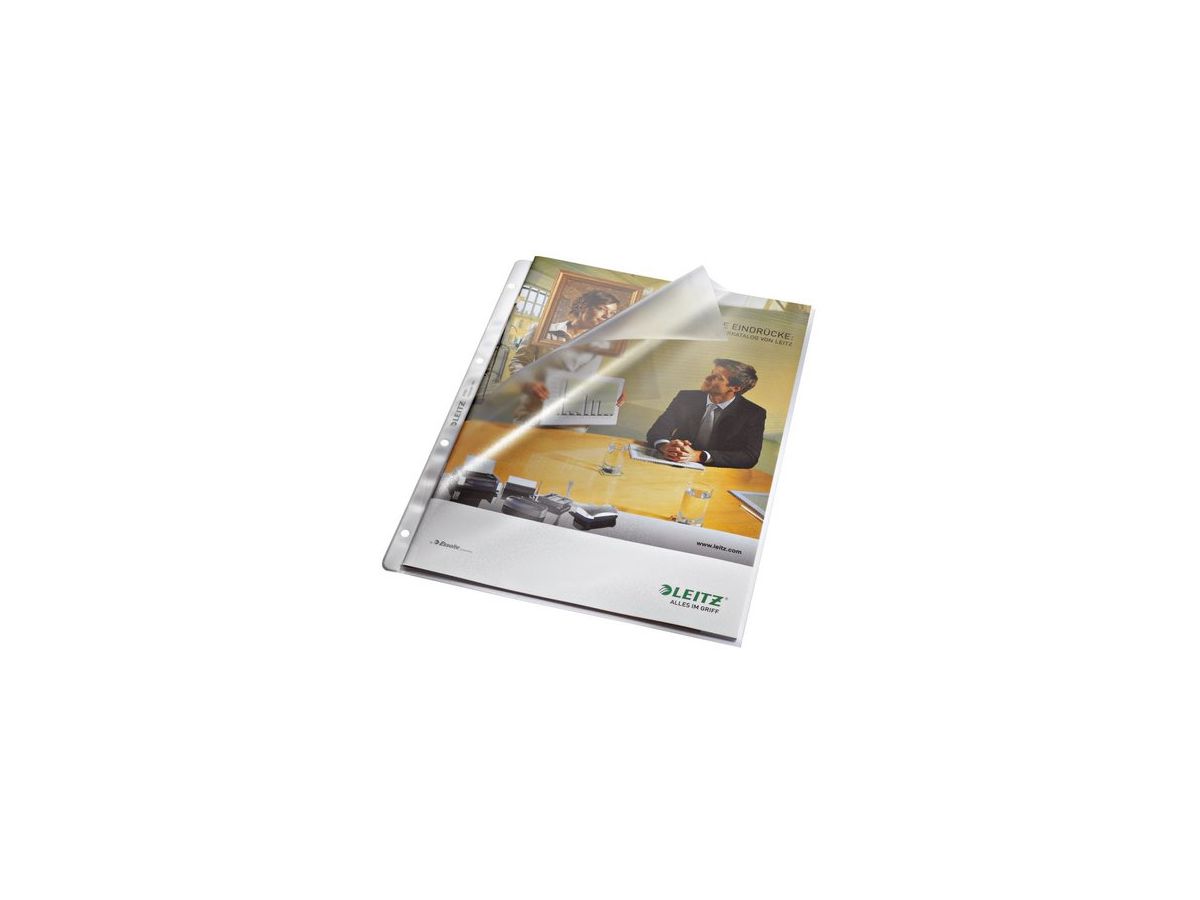 LEITZ Poches PP A4 47970000 grainée 80my 100 pcs. (4002432432981)