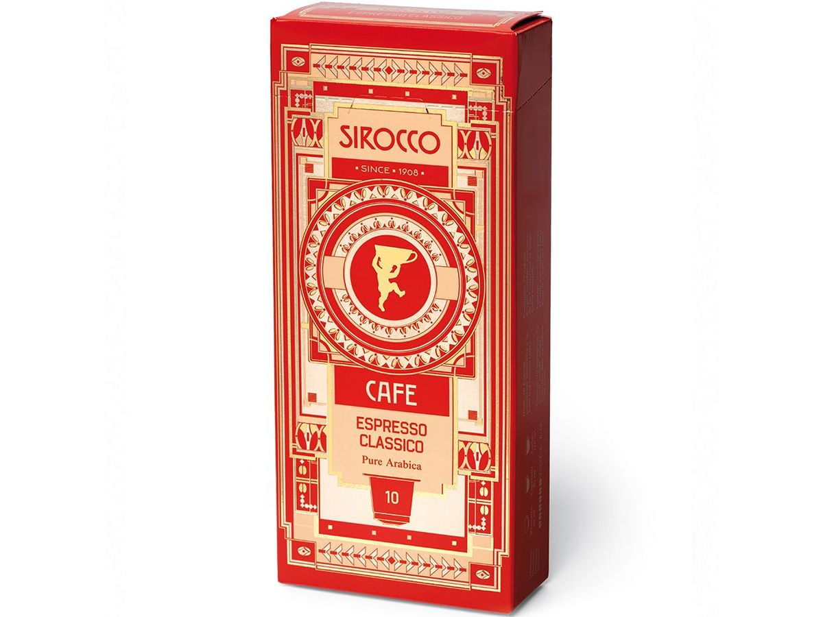 SIROCCO Capsule di caffè 2901 Espresso Classico 10 pz. (7611864028012)