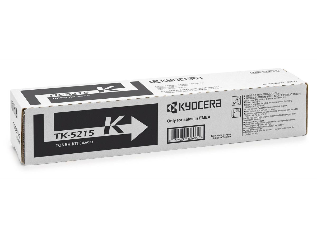 KYOCERA Modulo di toner nero TK-5215K TASKalfa 406ci 20'000 pagine (0632983036068)