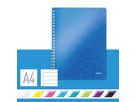 LEITZ Libro spirale WOW PP A4 46370036 blu 80 fogli (4002432107612)