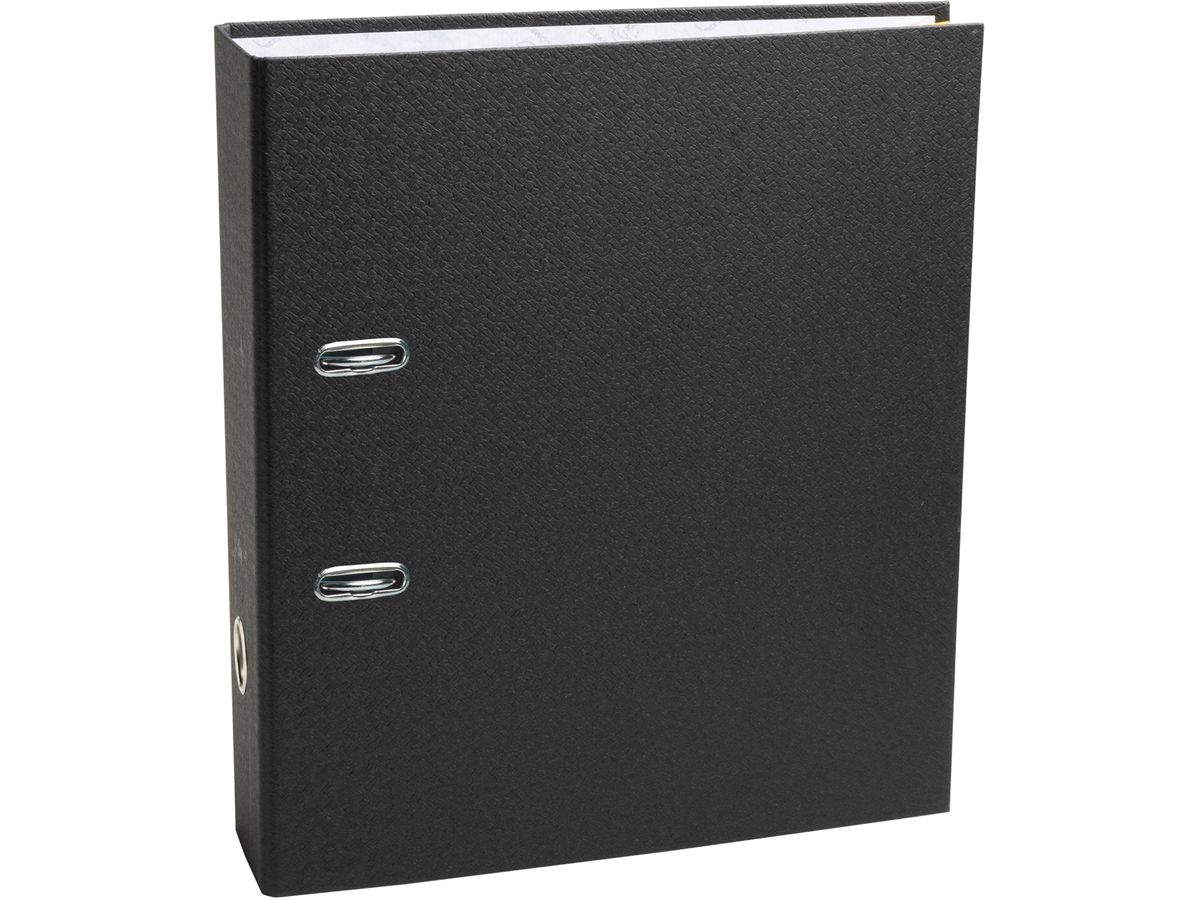 EXACOMPTA Ordner OfficeByMe A4+ 53601E schwarz 32x8x29cm (3130630536017)