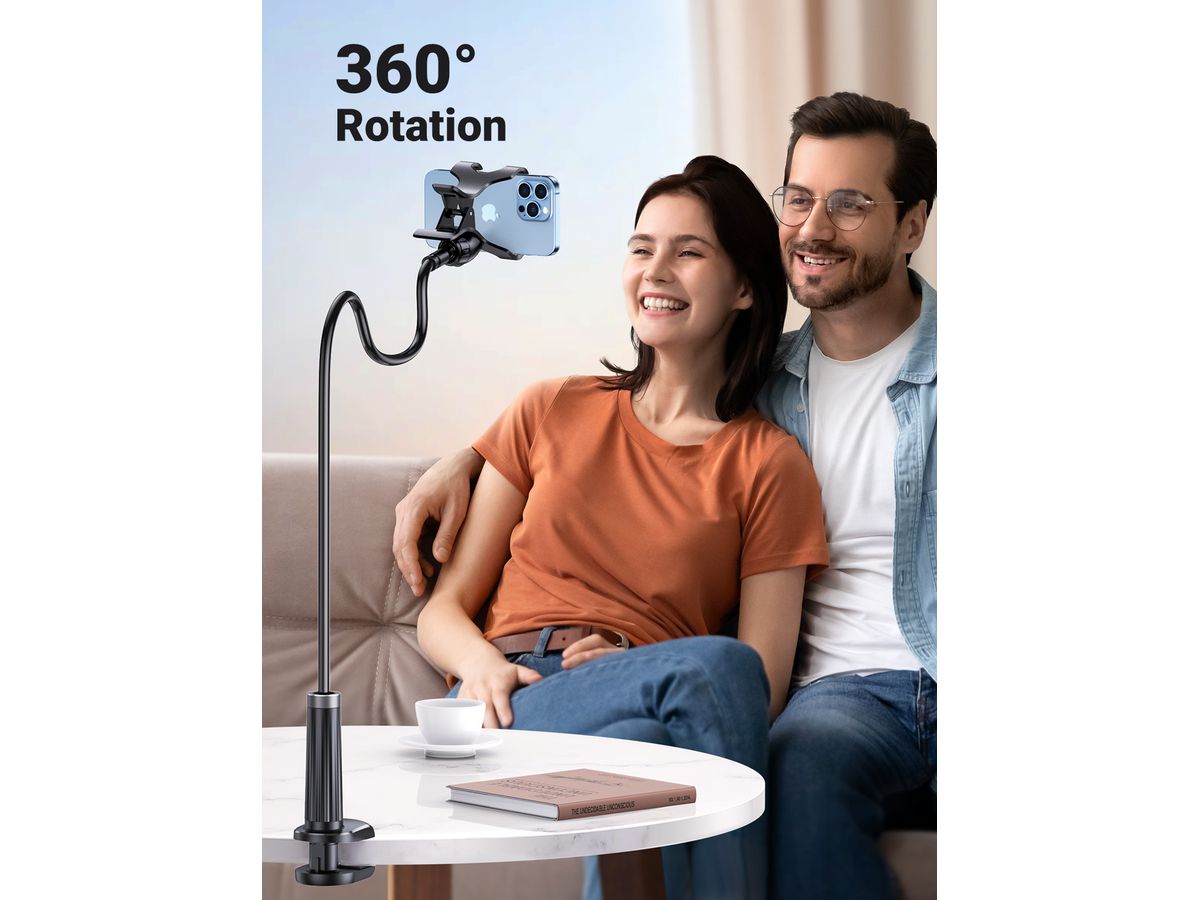 UGREEN Multifunction Phone Clipstand 80906 90cm, Black (6957303889068)