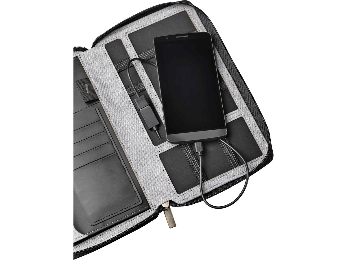 DUFCO Serviette de conf. Powerbank 48-2007.000 4000 mAH, jeans (7612176079778)