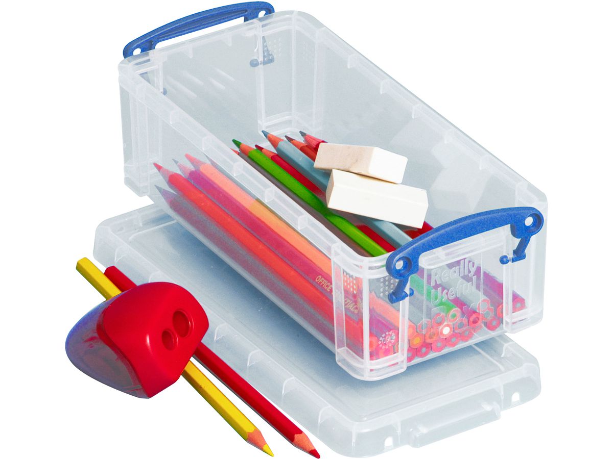 USEFULBOX Kunststoffbox 0,9lt 68501800 transparent (5060024802665)