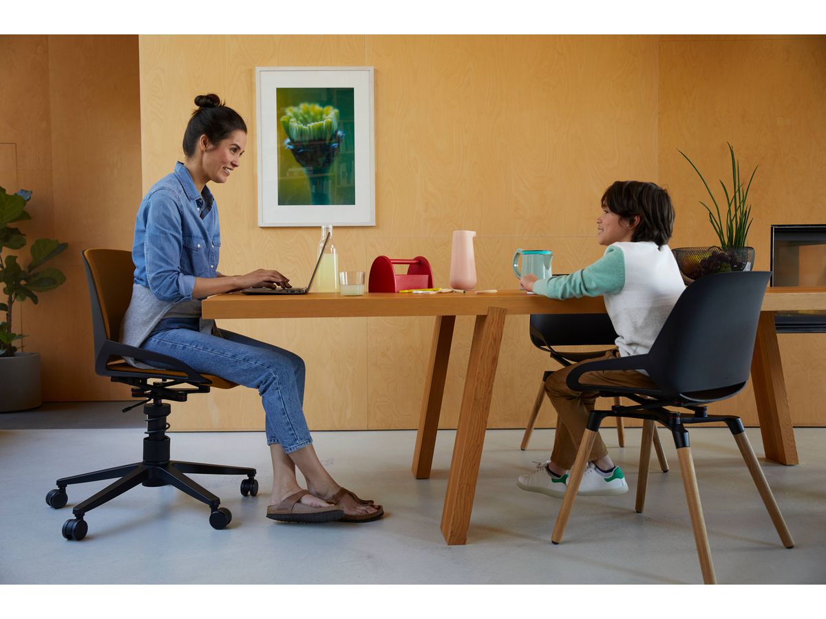 AERIS Sedia da ufficio Numo Task 962WRSTWHCU9 viola/bianco (4251814308653)