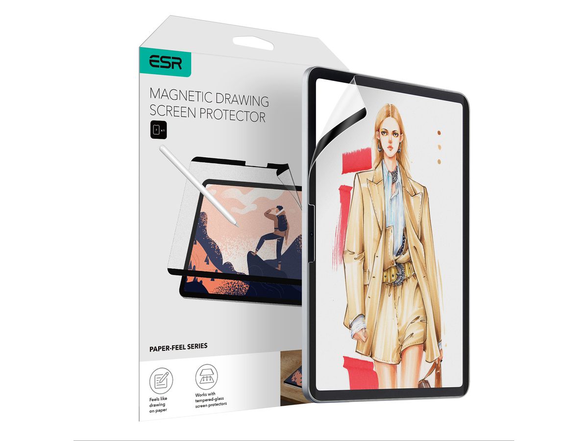 ESR Paper-Feel Magnetic Screen 1E0820103 iPad Pro 13, 2024 (4894240194720)