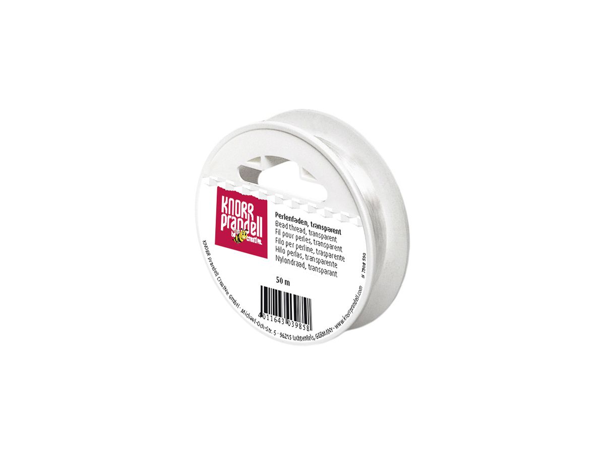 KNORR PRANDELL Perlonfaden 50mx0,50mm 8048509 weiss (4011643039865)