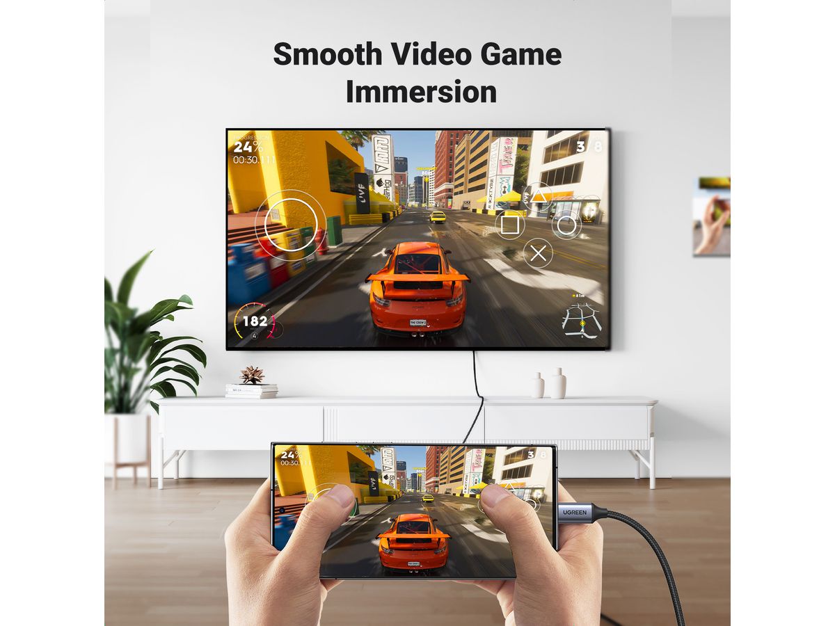 UGREEN USB-C To HDMI Cable 50570 (6957303855704)