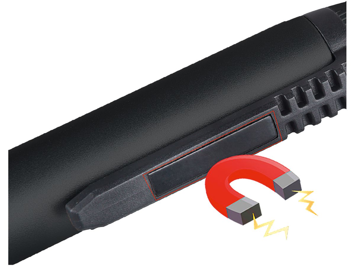 STEFFEN Handleuchte LED Worklight 65 00164 schwarz, Akku, 1W (7611007179281)