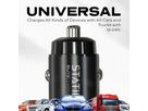 STATIK Dual Car Charger USB-A-C PUP-0250 BlitzCharge 45W (0810024054503)
