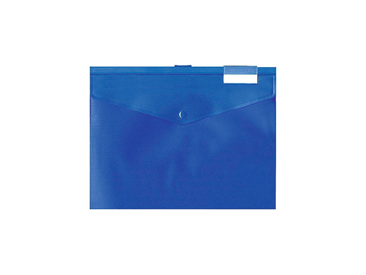 BÜROLINE Hängemappe A4 664049 blau, für 100 Blatt 3 Stk. (7612532037206)