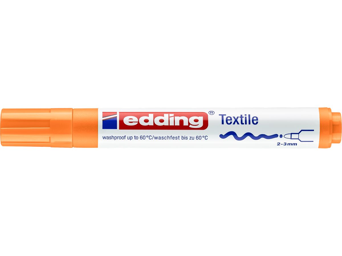 EDDING Textil-Marker 4500 2-3mm 4500-66 neonarancione (4004764014910)