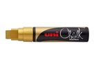 UNI-BALL Chalk Marker 15mm PWE-17K GOLD oro (4902778222126)