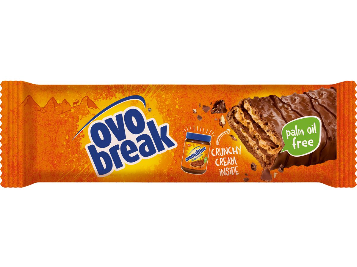 OVOMALTINE Break Waffelriegel 102192087 39g, 24 Stk. (7612100917213)