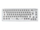 DELTACO TKL Gaming Keyboard mech GAM-160-T-CH transparent RGB CH-Layout (7333048064042)