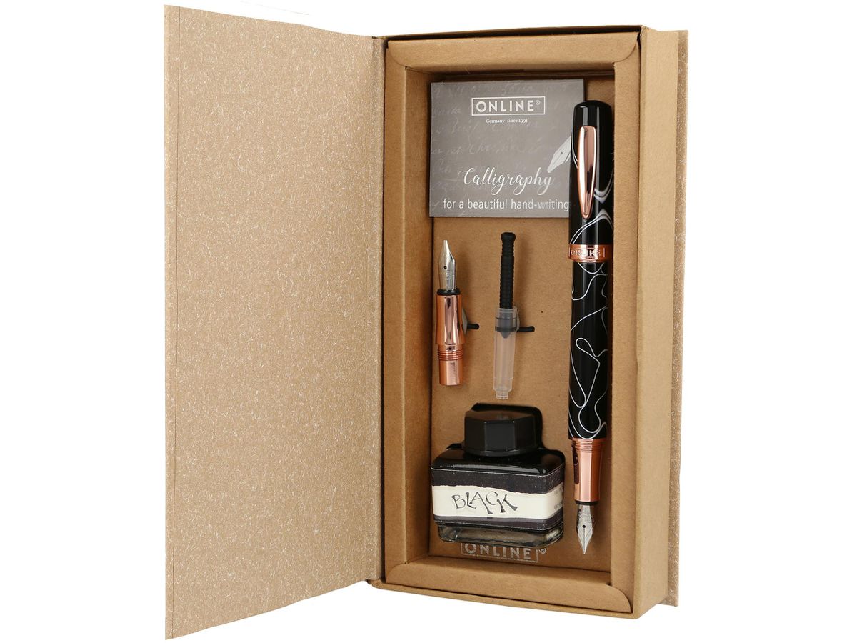 ONLINE Set Regalo Bohemian Art 44039 black rose, 2 pezzi (4014421440396)