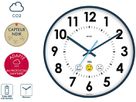 CEP Orologio a parete 35cm 2113440141 bianco, con sensore di CO2 (3661474113442)