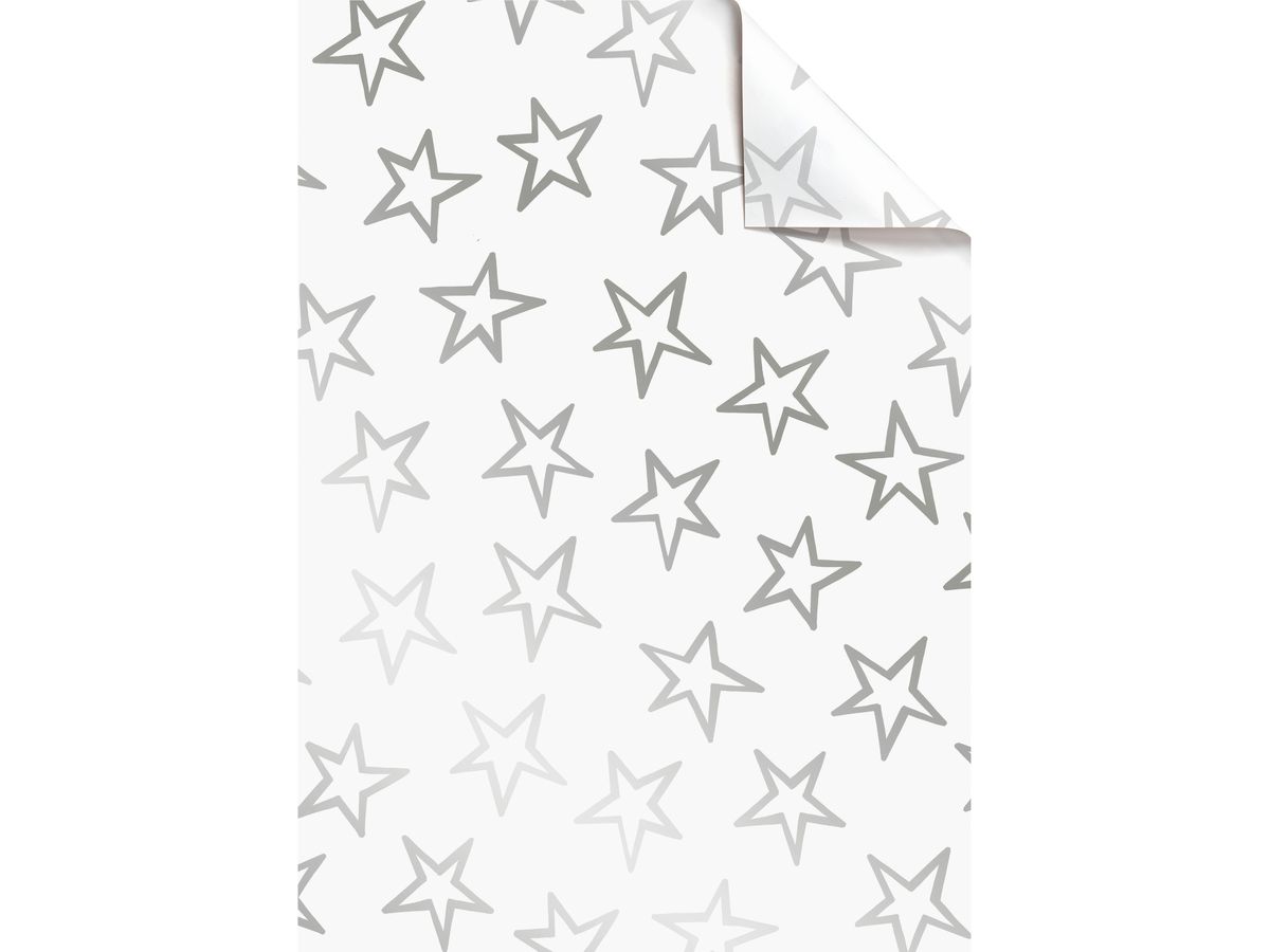 STEWO Papie de soie Miro 2511539575 argent 50x70cm (7630050876183)