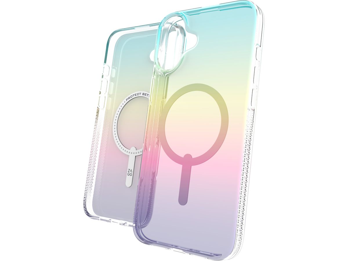 ZAGG Milan Cases Snap Apple 702315111 iPhone 16 Plus,Iridescent (0840390319470)