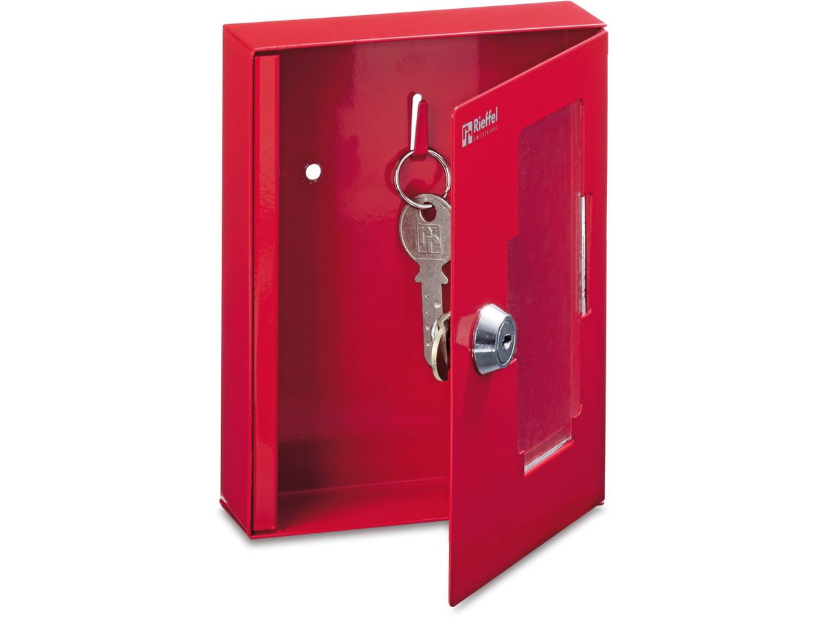 RIEFFEL SWITZERLAND Cassa chiave K_1 rosso, 152x120x38mm (7640115313218)