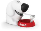 SCOTCH Dispenser Hund weiss C31 inkl.1 Rol.Magic 810 19mmx7.5m (4046719743193)