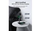 AUKEY MagFusion 2-IN-1 Fastcharger LC-MC213 Wireless Charger 25W Qi2.2 (0689323791392)