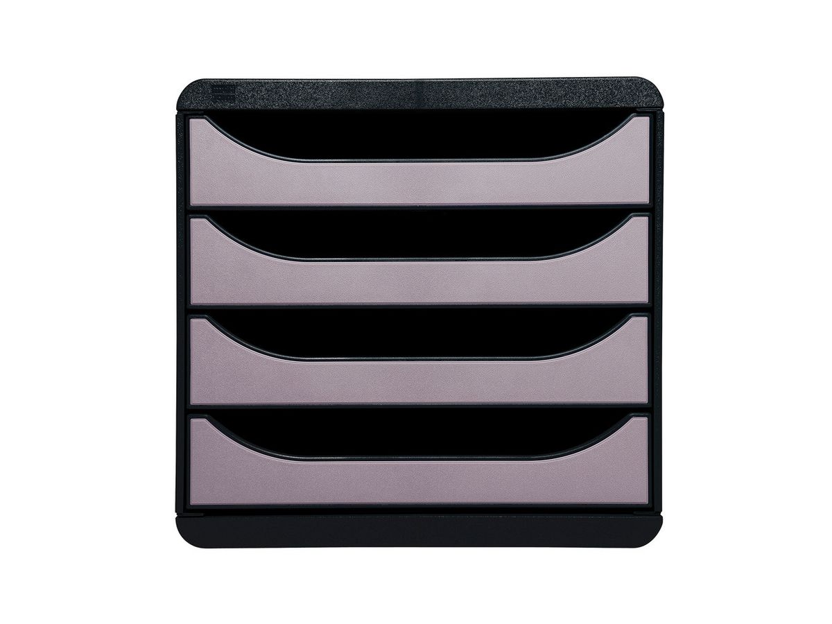 EXACOMPTA Set tiroirs noir 310438D 4 comp. (9002493021136)