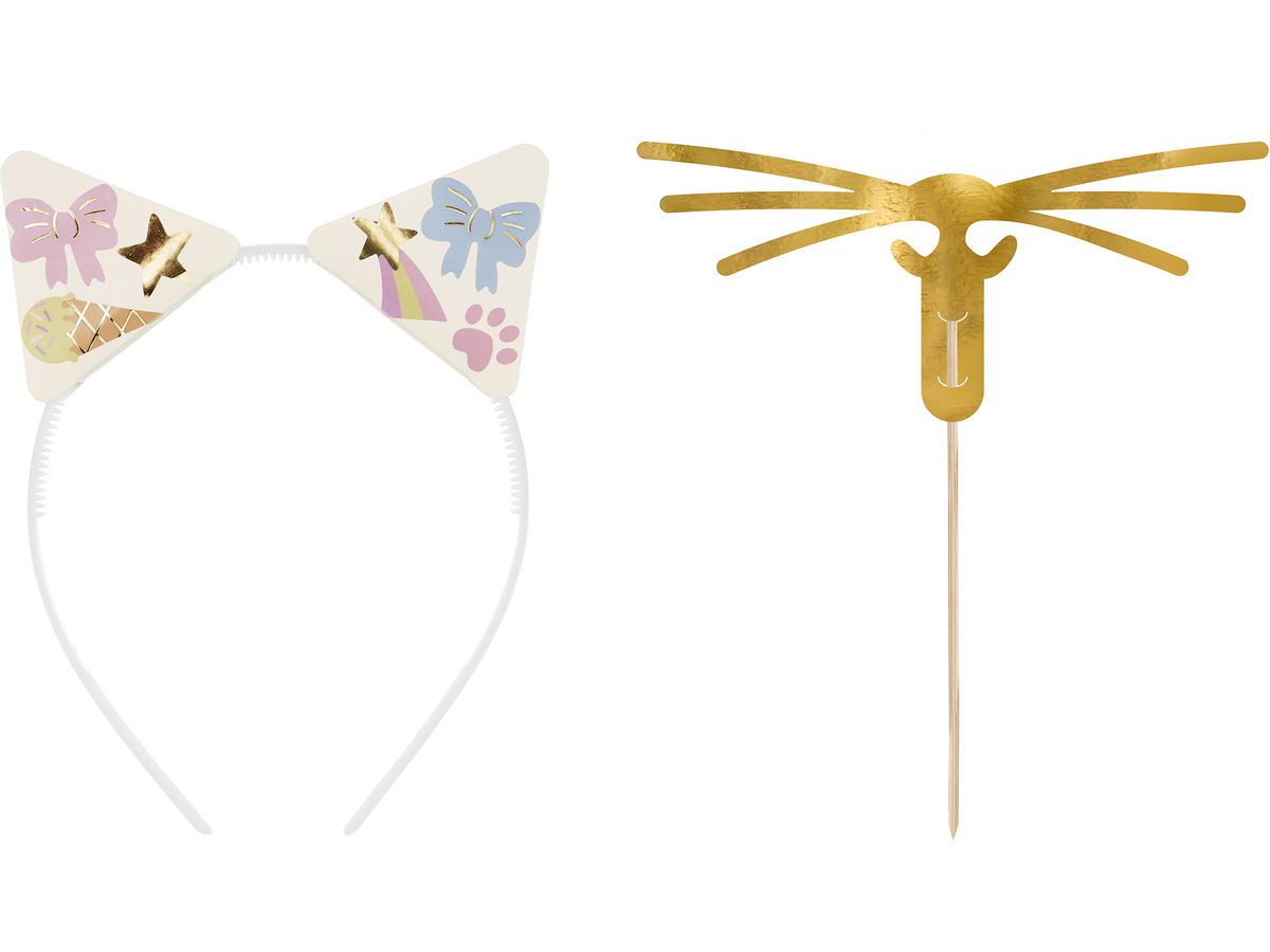 PARTYDECO Kit photo OP19 Mélange de chats 5 pièces (5904555039612)