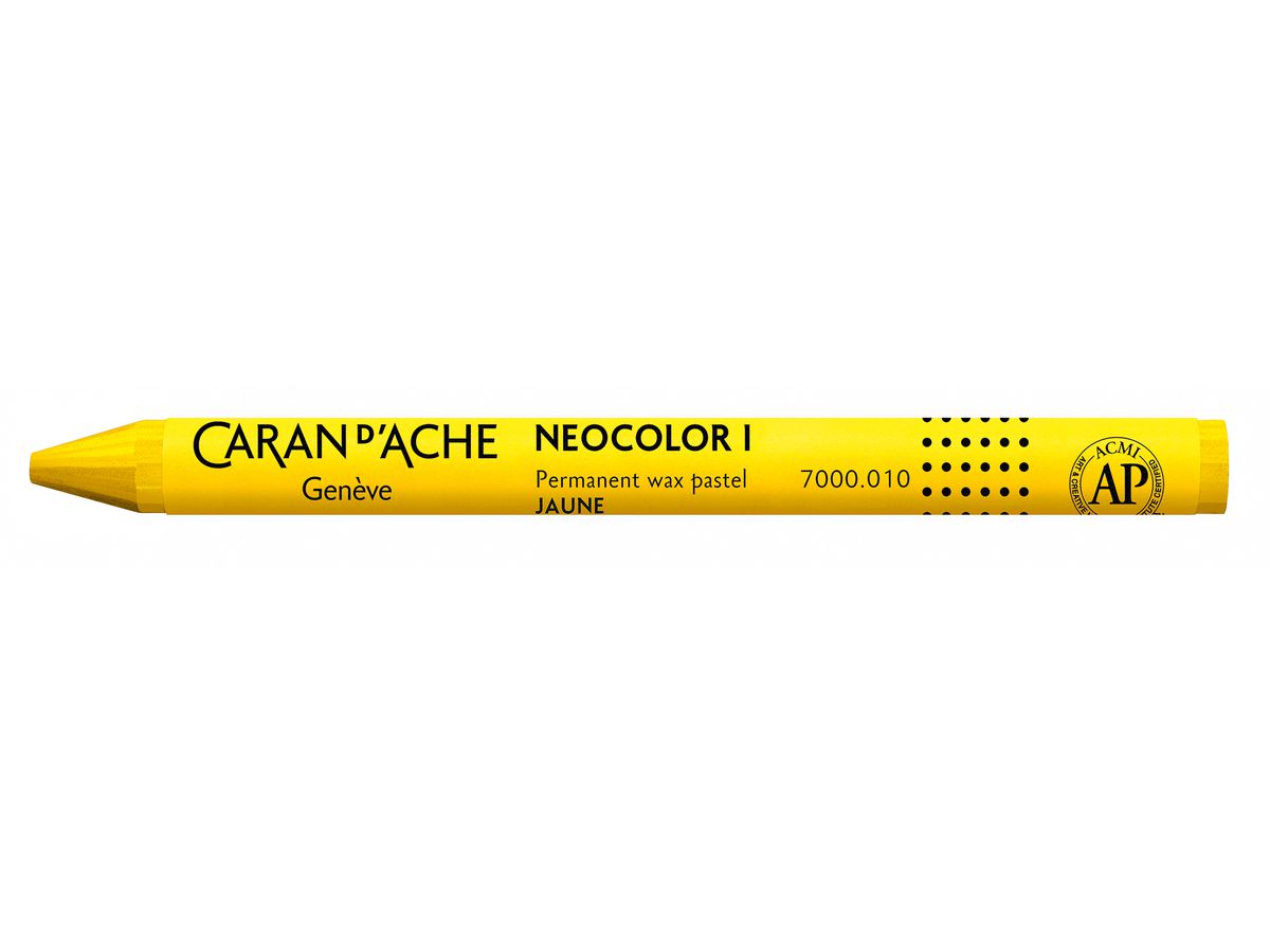 CARAN D'ACHE Pastelli a cera Neocolor 1 7000.010 giallo (7610186270055)