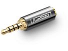 UGREEN Female Adapter 20501 2.5mm Male to 3.5mm (BB) (6957303825011)