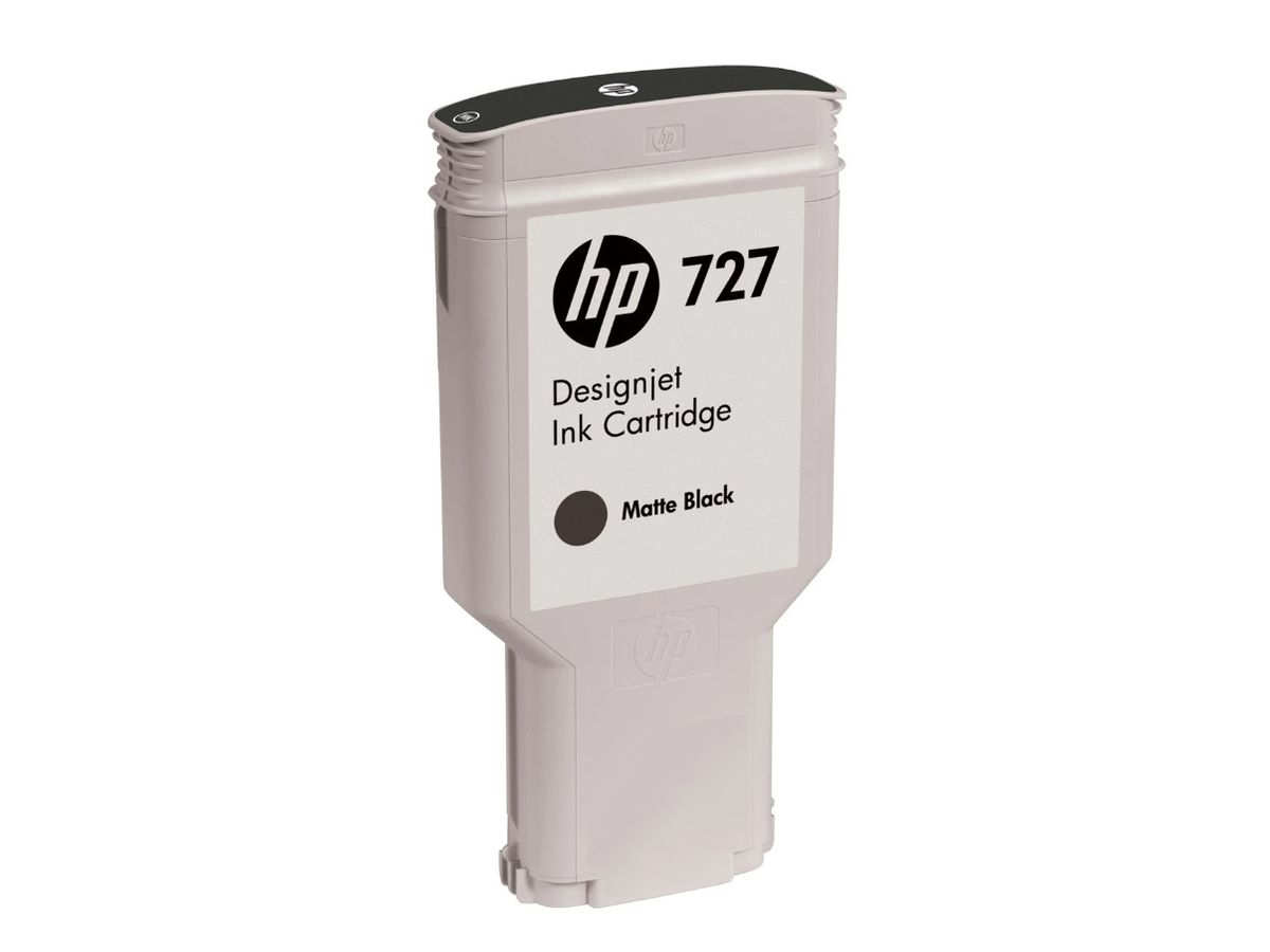 HP Tintenpatrone 727 matte black C1Q12A DesignJet T920/T1500 300ml (0887758278048)