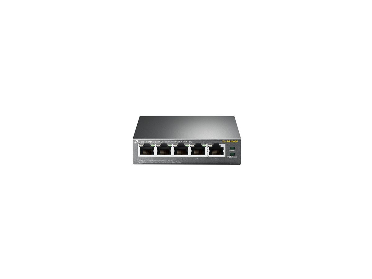 TP-LINK 5-Port Desktop Switch TL-SG1005P (6935364083212)