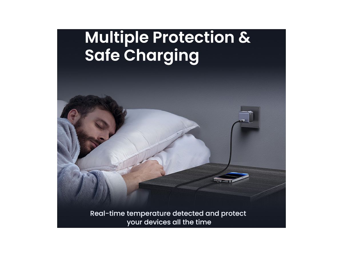 UGREEN USB-C Wallcharger Nexode S 35041 30W,1-Port, GaN,Fast Charger (6941876230419)