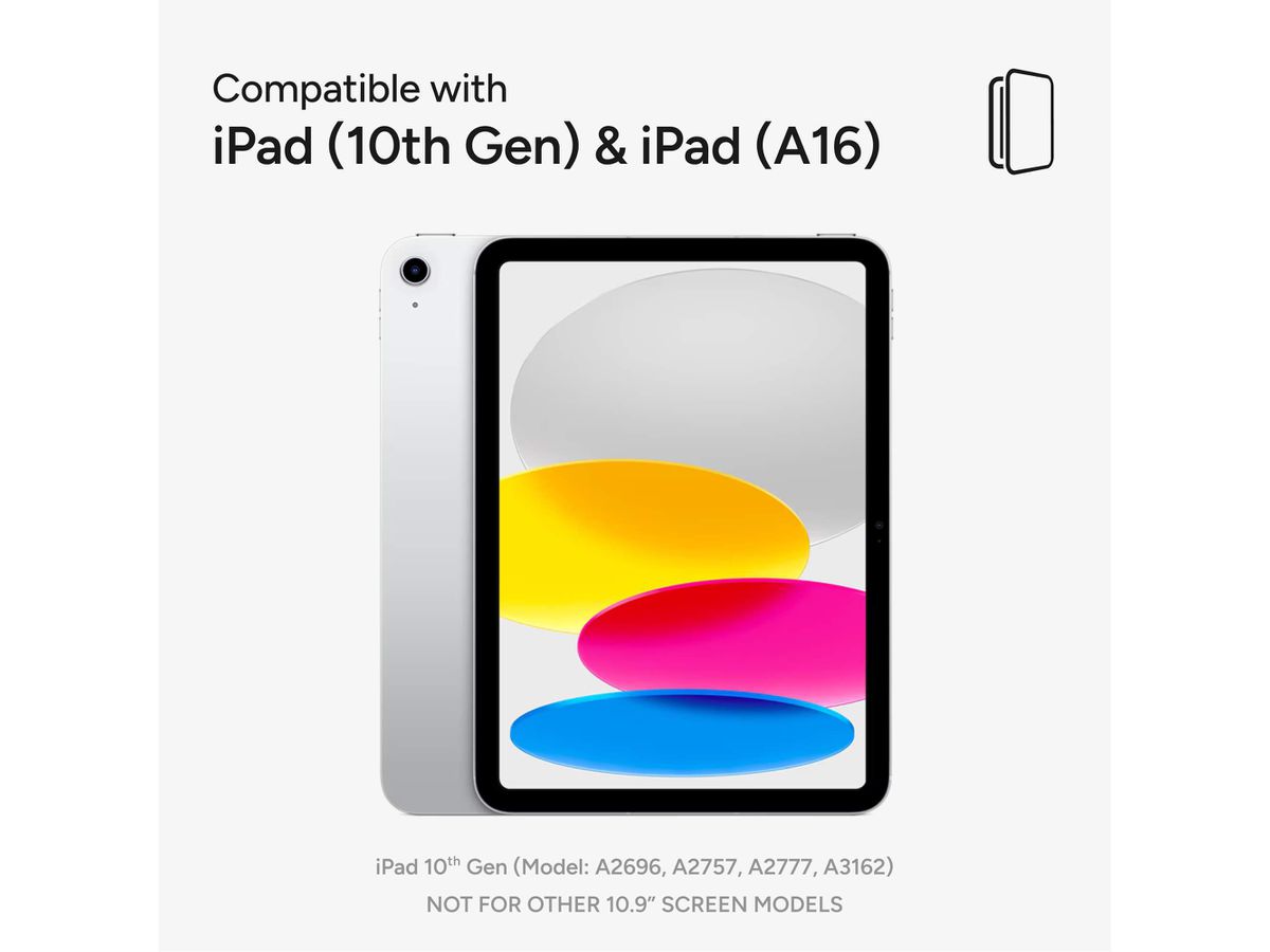 ZAGG Keyboard Tough Keys iPad 103117081 10.9 (Gen10),11(A16),Bl.,CH (0840390340122)