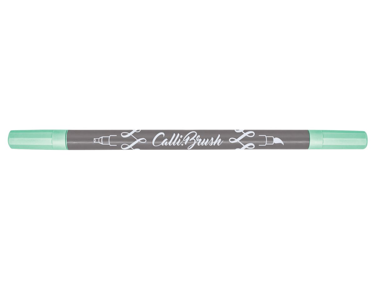 ONLINE Callibrush Pen Double Tip 2mm 19066/6 Mint (4014421190666)