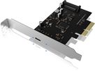 ICY BOX PCIe-Karte, 1x USB 3.2 Gen IB-PCI1901-C32 2x2 Type-C® Schnittstelle (4250078170853)