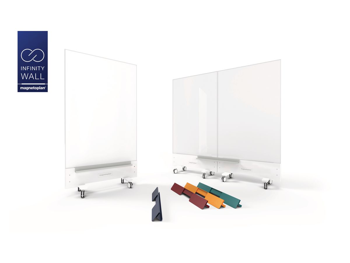 MAGNETOPLAN Infinity Wall mobile 1141100 double enamel 190x100x22cm (4013695060125)