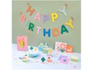 RICO DESIGN Guirlande 5m 300343 Happy Birthday (4051271413187)