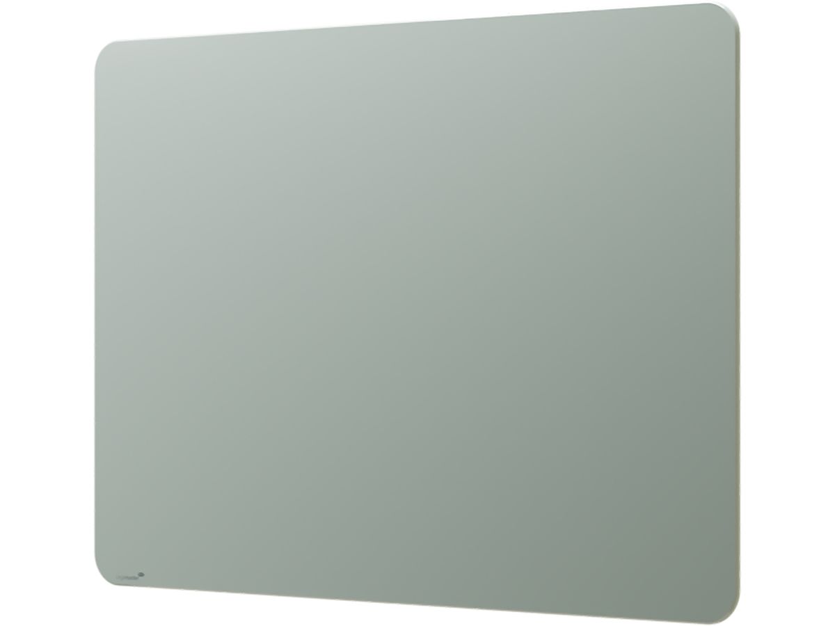 LEGAMASTER Glasboard 90x120cm 7-104354 matt, Sage Green runde Ecken (8713797108188)